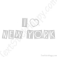 Stickers I love New York