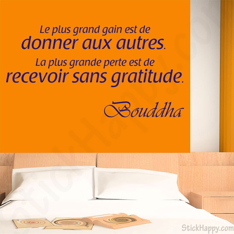 Stickers Bouddha Stickers Muraux Citations Stickhappy