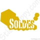 Stickers soldes magasin vitrine