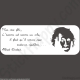 Stickers citation Einstein