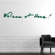 Stickers - Welcome at Home - STAK Alek