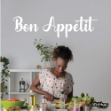 Stickers phrase Bon Appétit